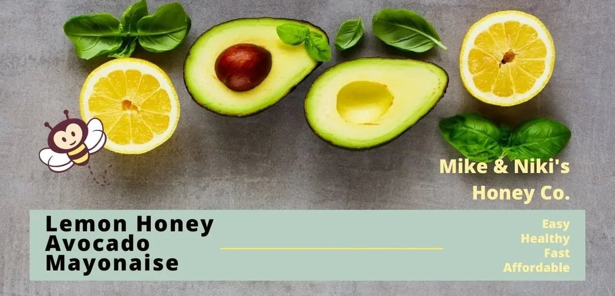 Lemon Honey Avocado Mayonnaise