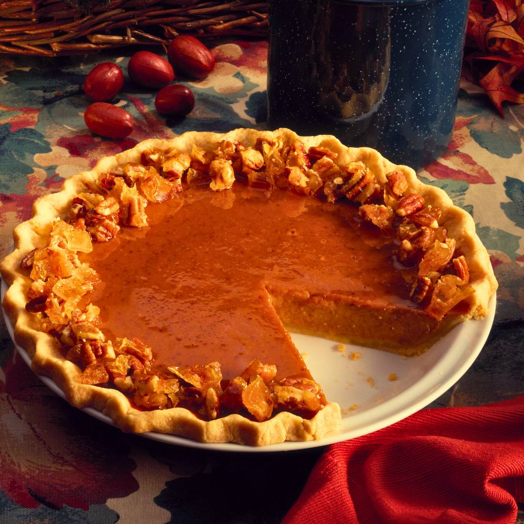 Creamed Honey Pumpkin Pie