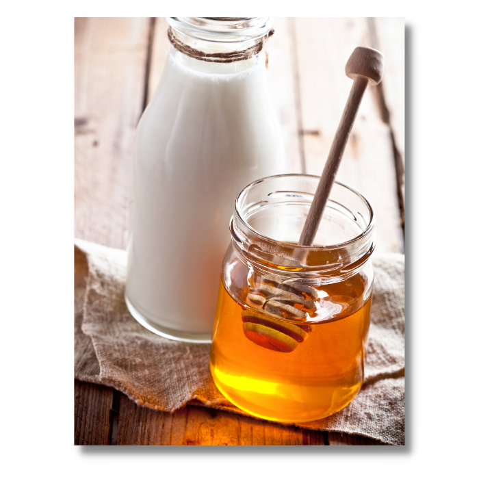 Spiced Creamed Honey Milk