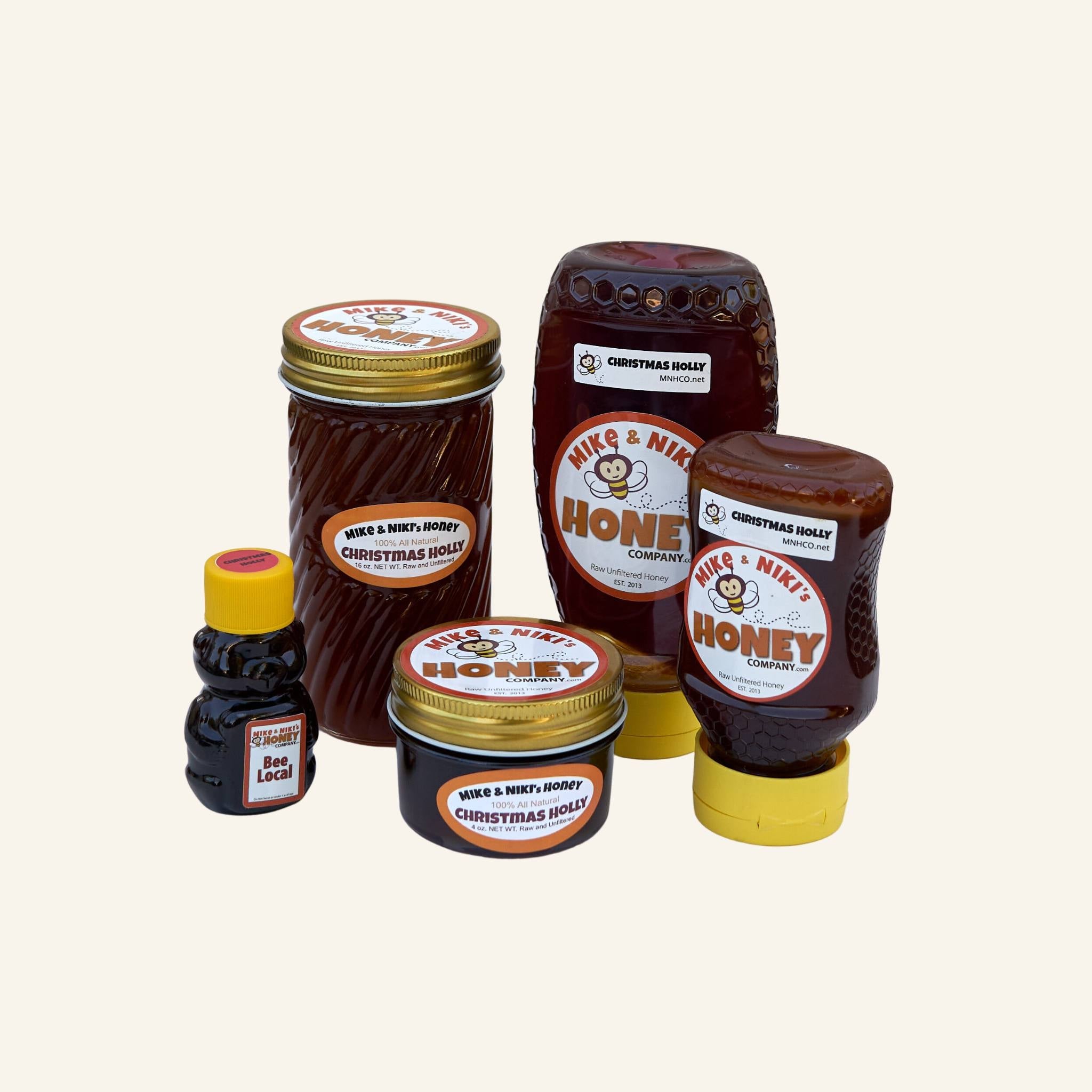 Christmas Holly Honey