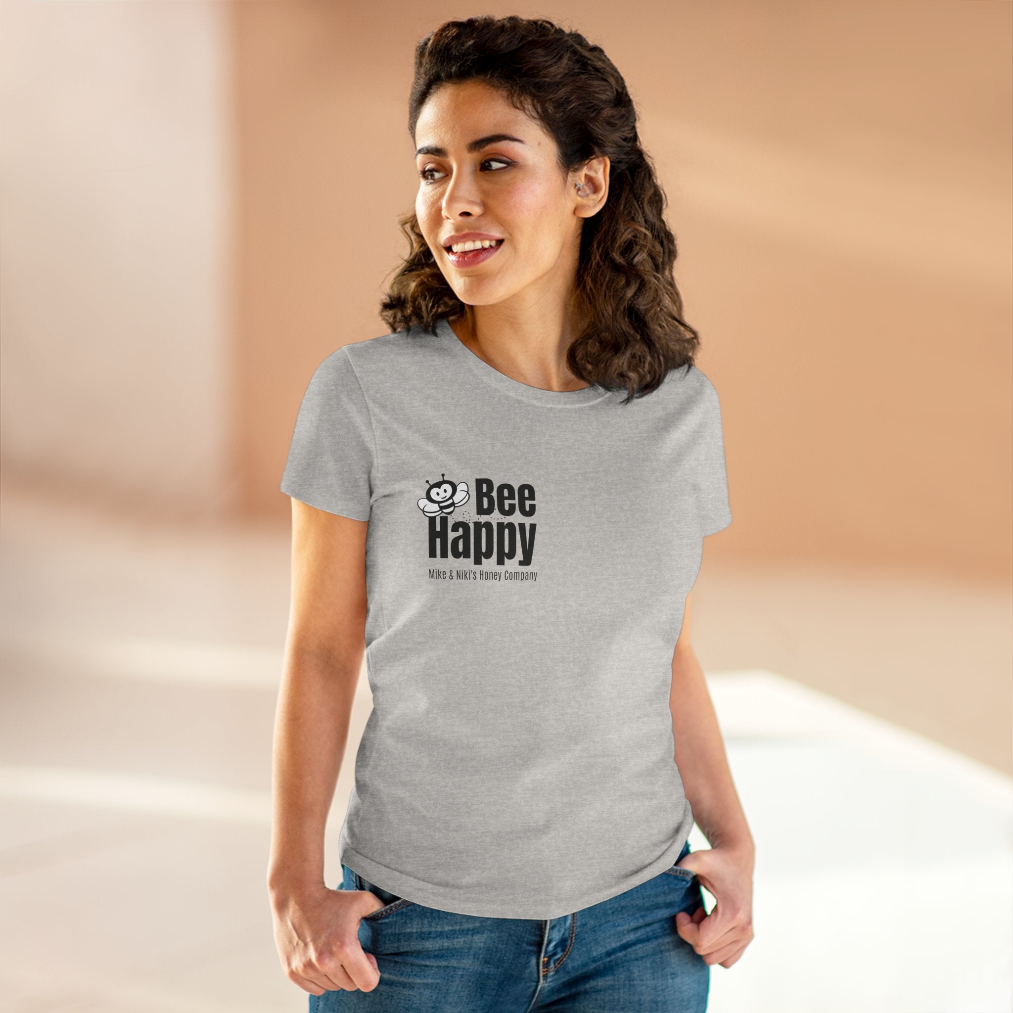 Bee Happy Tee — Cute Bee Graphic Shirt (Mike & Niki’s Honey Company)
