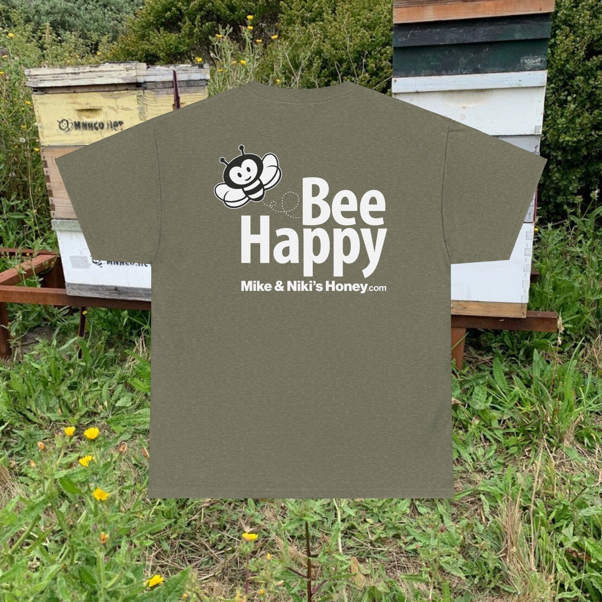 Bee Happy Unisex Tee