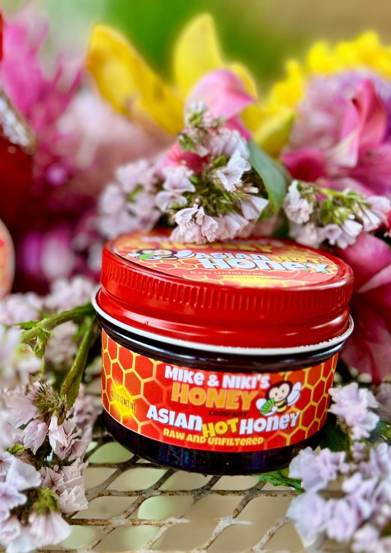 MIKISUKE&HONEY ミキスケ＆ハニー 超人グリップ　Wハンドル Asian Hot Honey | Chili-Infused Wildflower Honey | Mike & Niki's