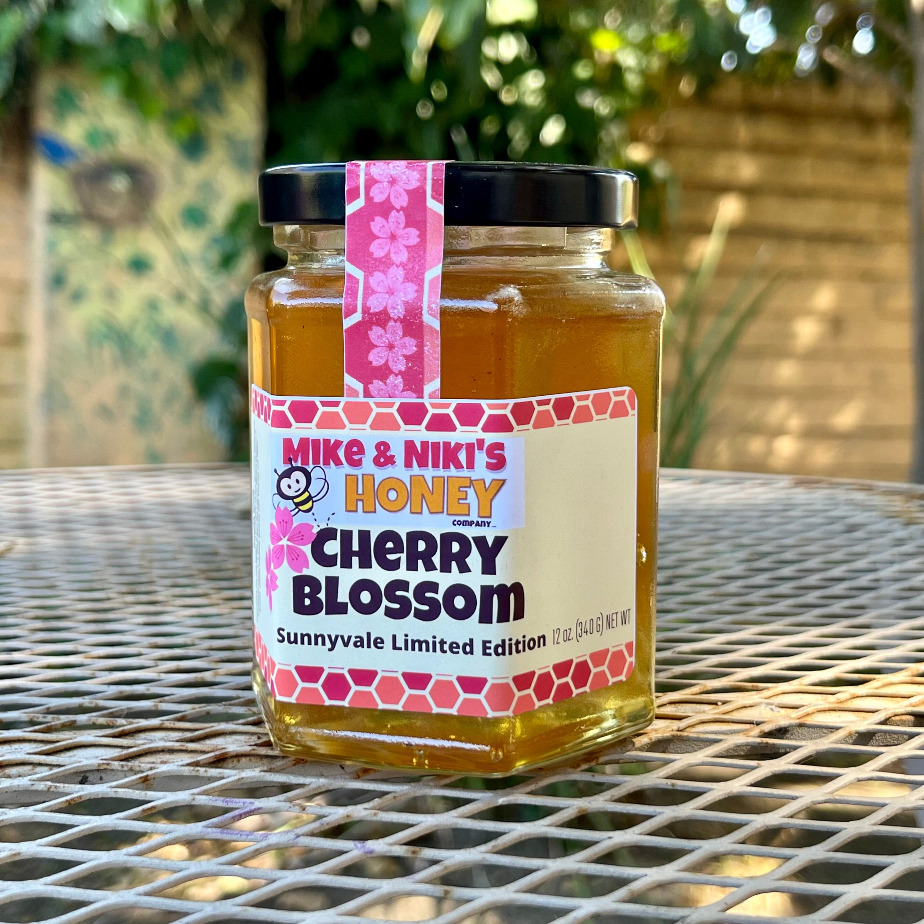 Sunnyvale Cherry Blossom Honey Large (12oz) Glass