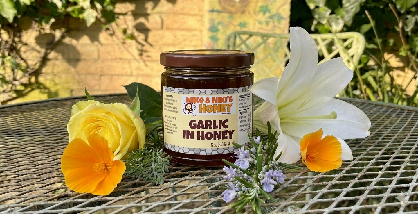 Garlic in Honey - All