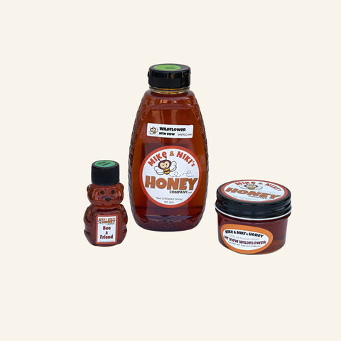 Mountain View Wildflower Honey 16oz | Local Silicon Valley Raw