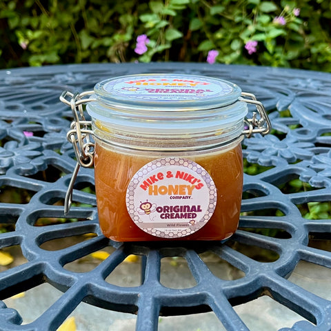 Original Creamed Honey 16oz | Smooth & Spreadable | Mike & Niki's