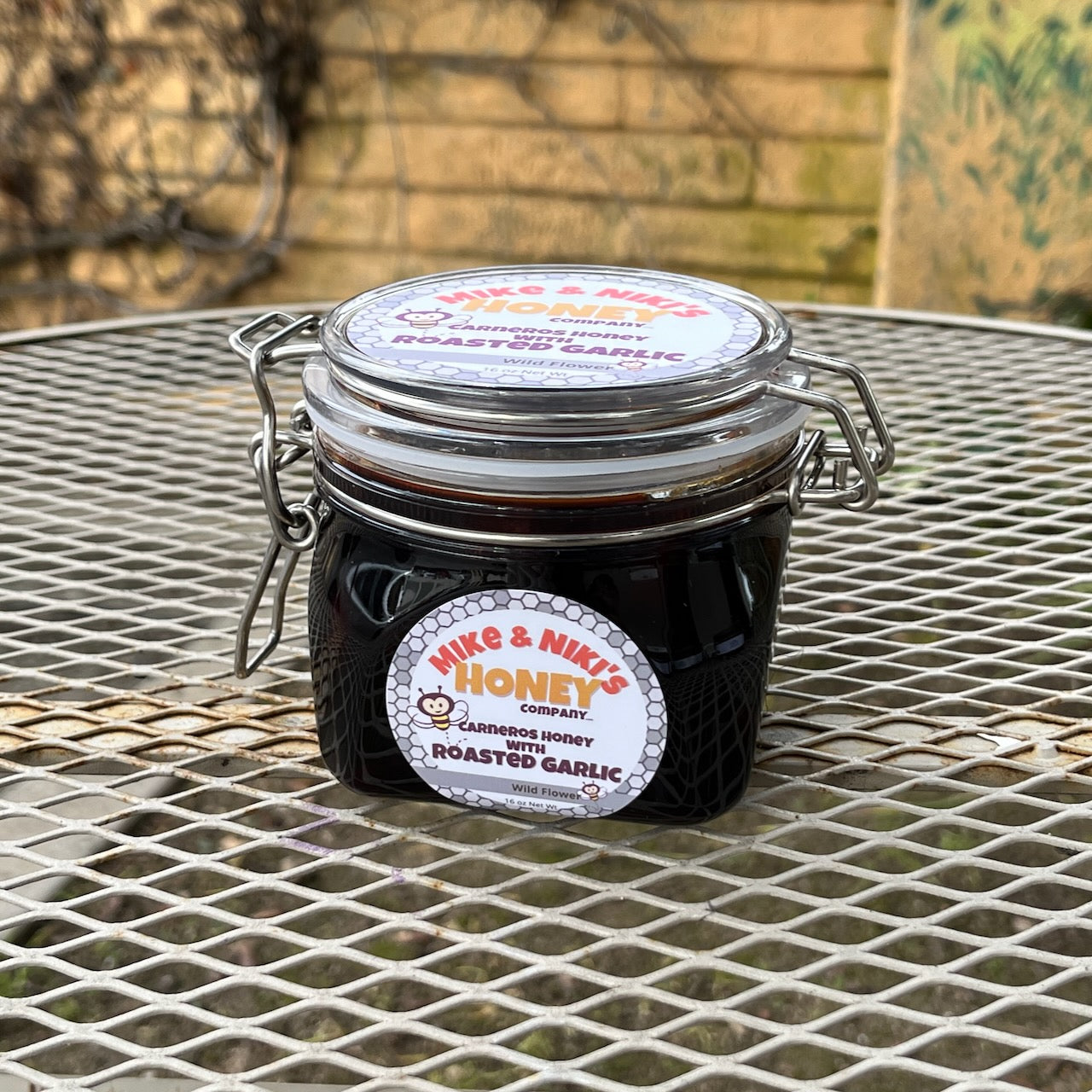 Garlic in Honey | Fermented Garlic Honey by Mike & Niki's Honey Co