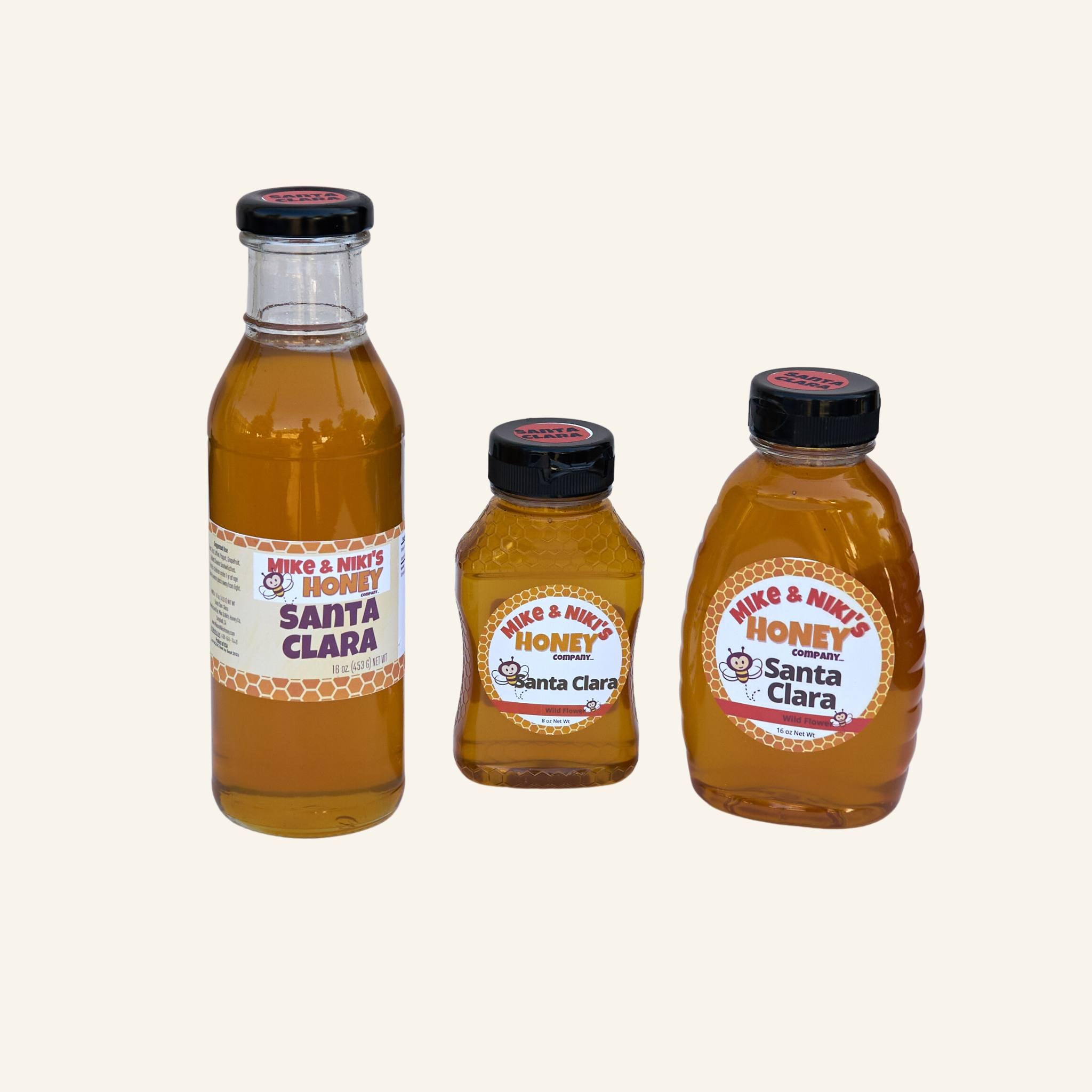 Santa Clara Wildflower Honey Extra-Large Squeezable Plastic