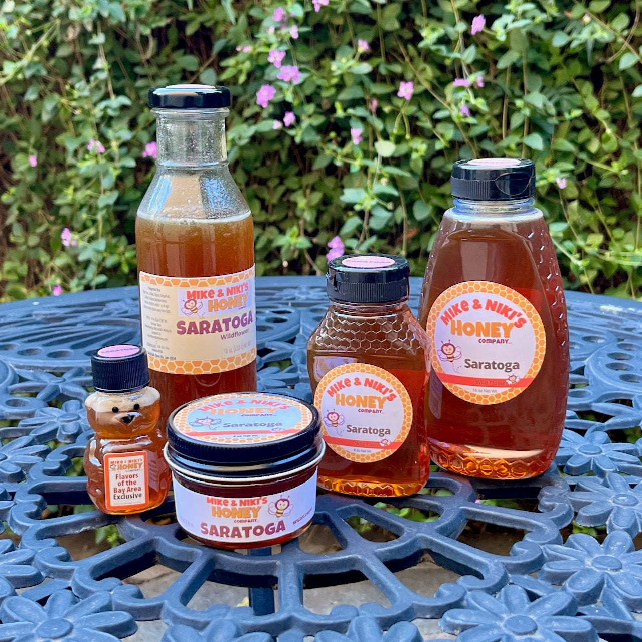 Saratoga Wildflower Honey Extra-Large Scoopable Glass