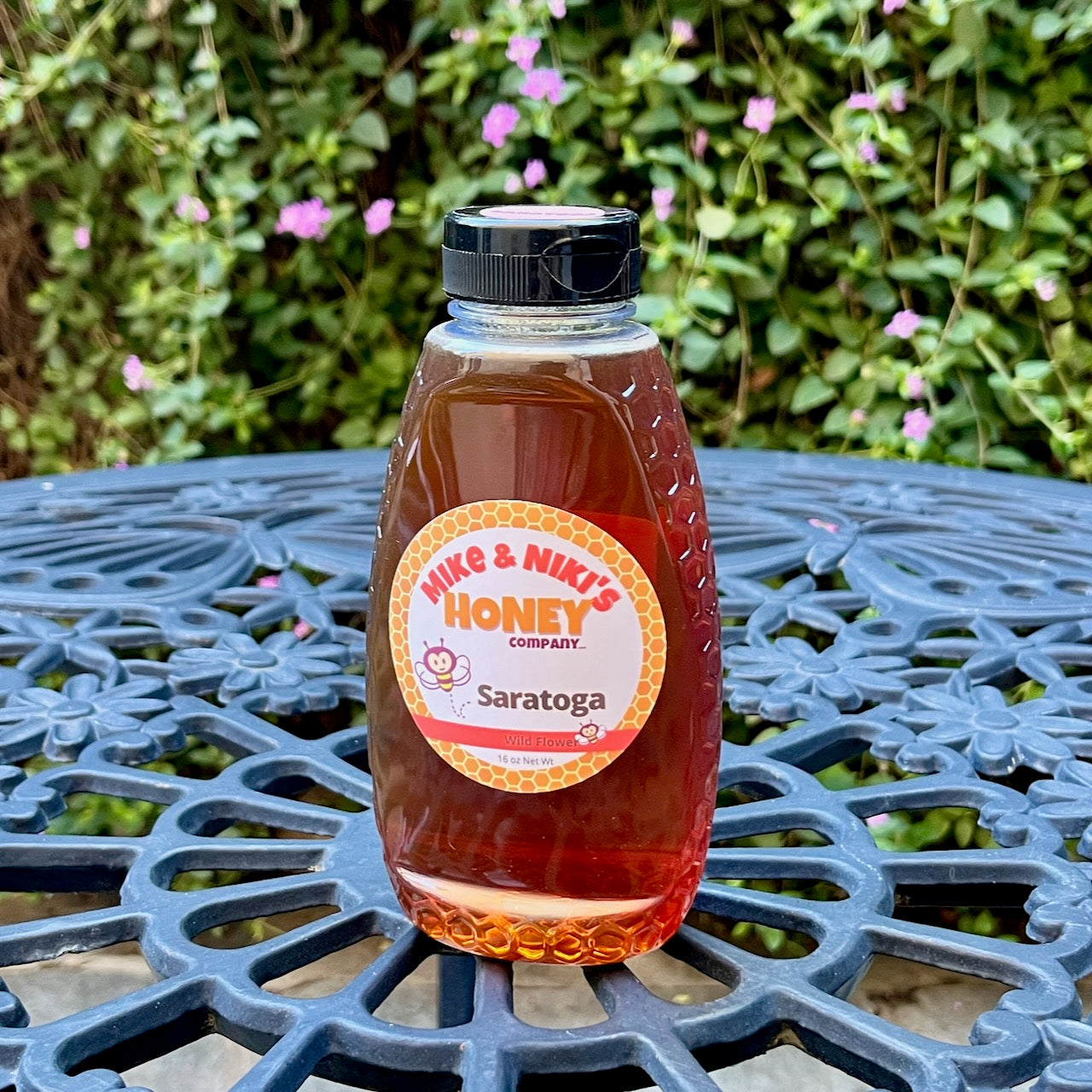 Saratoga Wildflower Honey Extra-Large Scoopable Glass