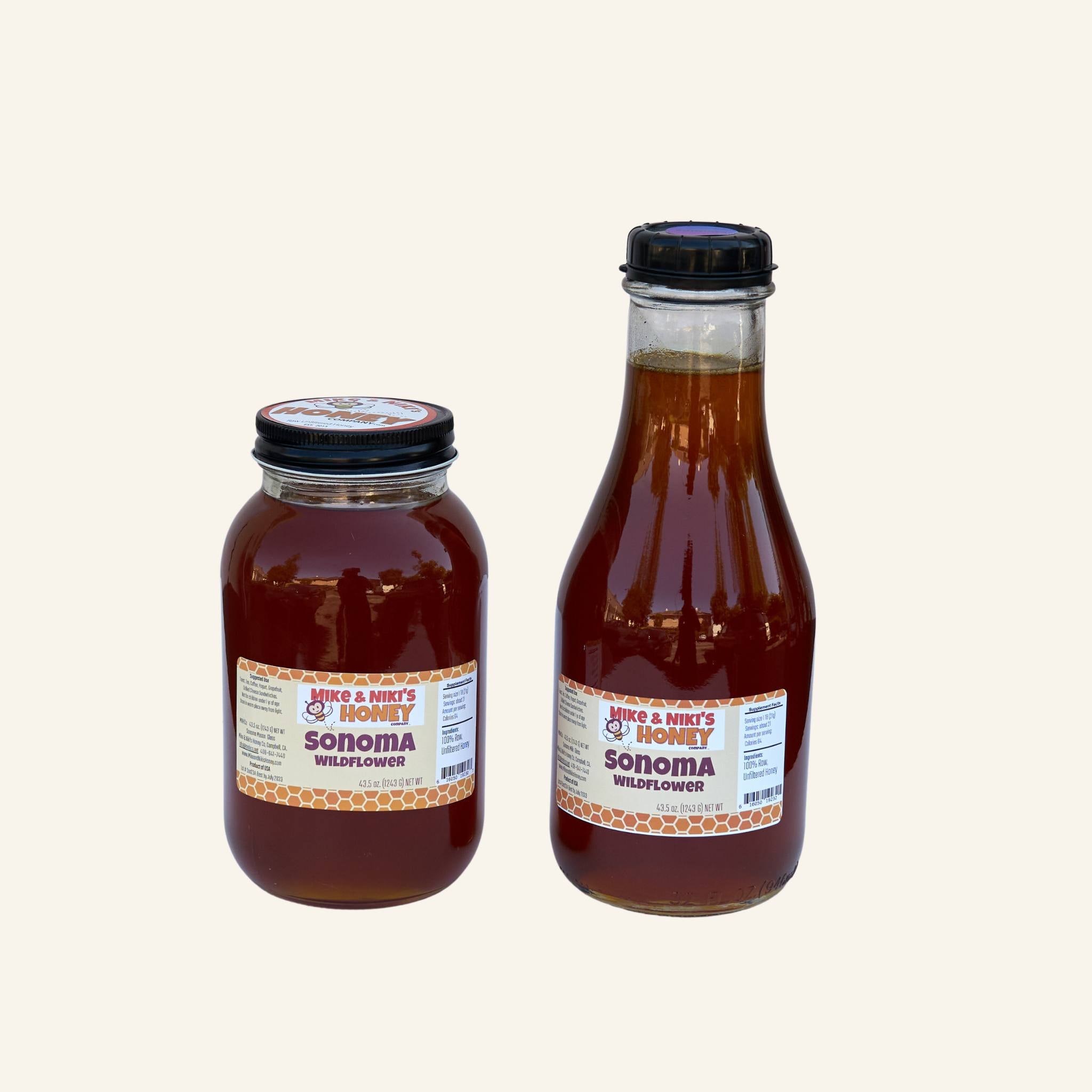 Sonoma Wildflower Honey Extra-Large Scoopable Glass