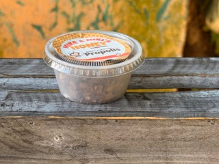 Propolis Rustic & Raw 3/4 oz Plastic Cup
