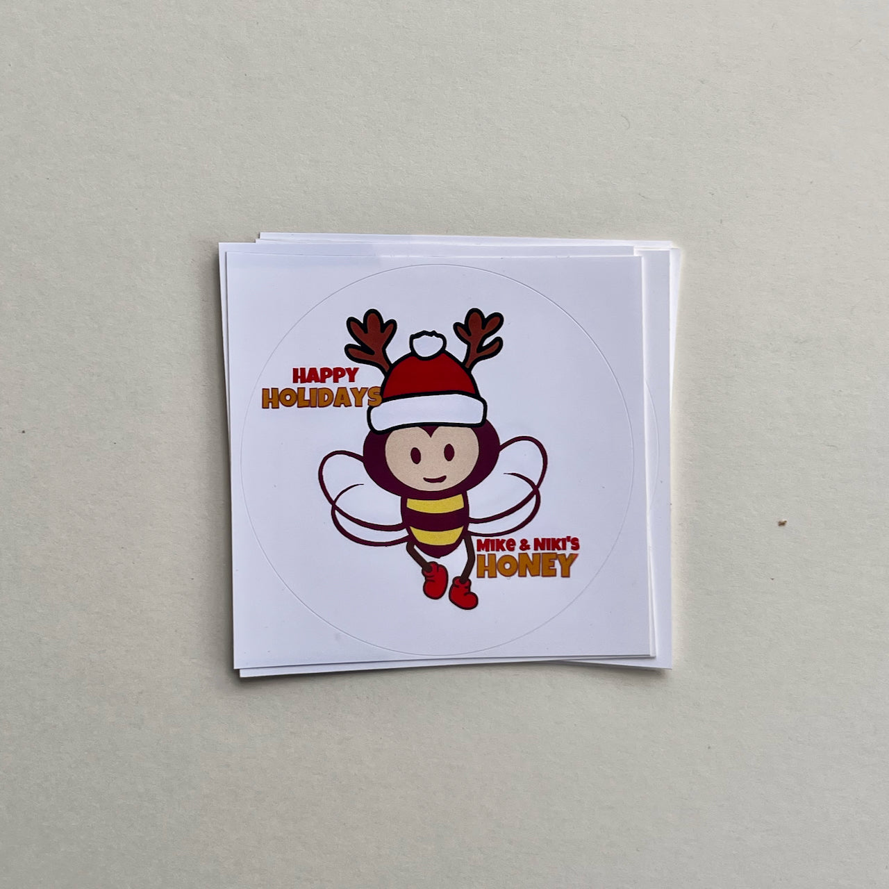 Reindeer Bees & Elves: Festive Sticker Collection