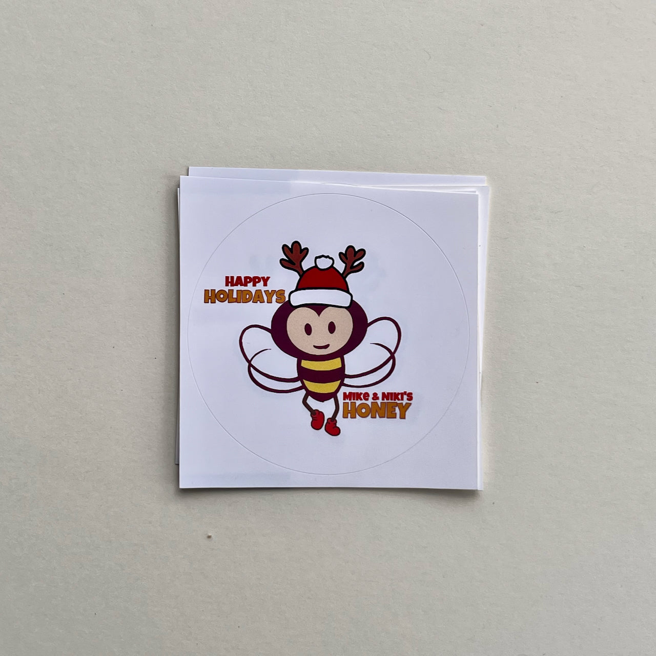Reindeer Bees & Elves: Festive Sticker Collection